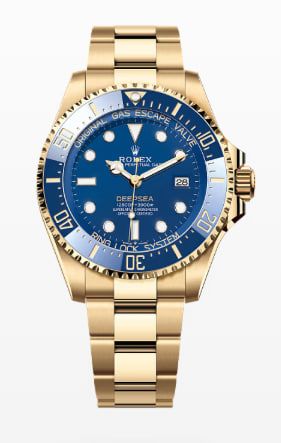 Rolex Deepsea  Oyster, 44 มม., ทองคำ