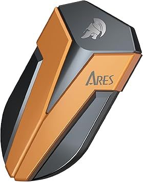 DATO External SSD 2TB, External Solid State Drive Portable SSD External USB 3.2 Gen 2x2 Type-C OTG Supported Compatible with PS5 and Xbox, up to 1600/1500 MB/s IP67 Waterproof - ARES Amber Shield