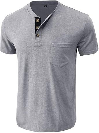 Men Cotton Sports Short-Sleeved Vintage Casual Round-Neck T-Shirt Breathable Sweat-Wicking Vest
