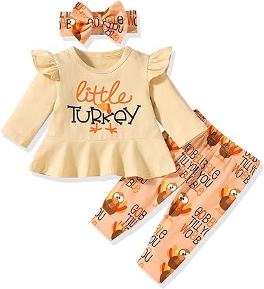 Aalizzwell Infant Baby Girls Christmas Outfit