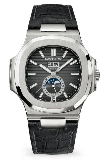 Patek Philippe Nautilus Annual Calendar, Moon Phases
