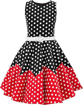 BlackButterfly Kids 'Audrey' Vintage 50's Girls Dress