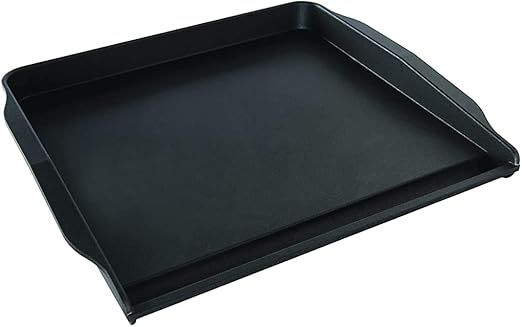 Nordic Ware Stovetop Backsplash Griddle, Black, Nonstick