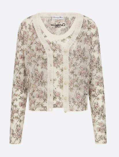 Embroidered twin set