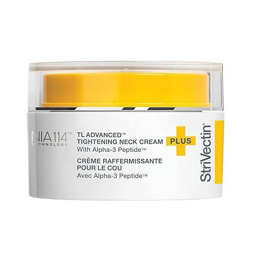 StriVectin Tighten and Lift Advanced Neck Cream PLUS with Alpha-3 Peptides for Neck and Décolleté, Smoothing Look of Wrinkles and Fine Lines, Improves Crepey Skin and Vertical Lines