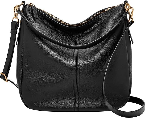 Fossil Women's Jolie Leather Hobo Purse Handbag for Women