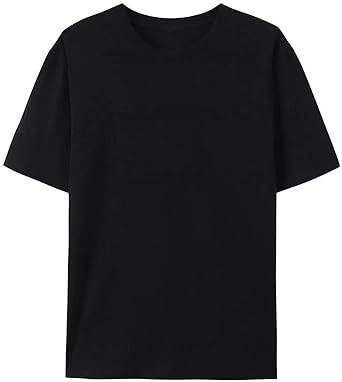 Fashion Cotton T-Shirts Outdoor Sports Breathable Quick Drying Short Sleeves Loose Round Neck Pullover Vest