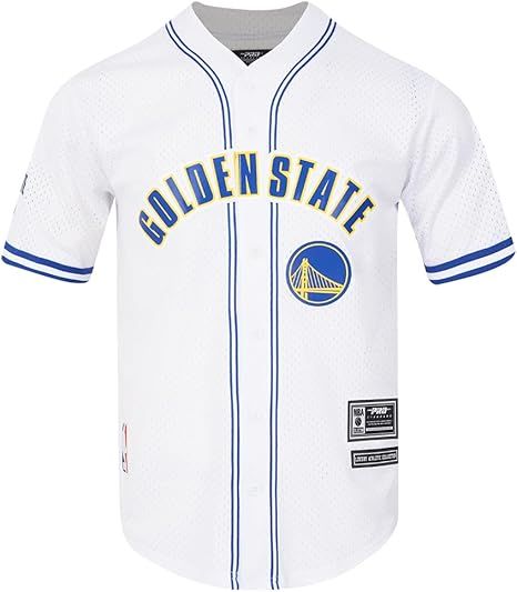 Mens NBA Mesh Button Down Top