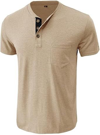Men Cotton Sports Short-Sleeved Vintage Casual Round-Neck T-Shirt Breathable Sweat-Wicking Vest