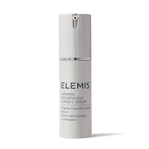 ELEMIS Dynamic Resurfacing Super-C Serum, Daily Anti-Aging Antioxidant Serum Brightens, Refines, and Illuminates Dull Skin with Vitamin C, 30 mL