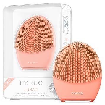 FOREO LUNA 4 Face Cleansing Brush - Anti Aging - Enhances Absorption of Facial Skin Care Products - Simple Skin Care Tools - Balanced Skin
