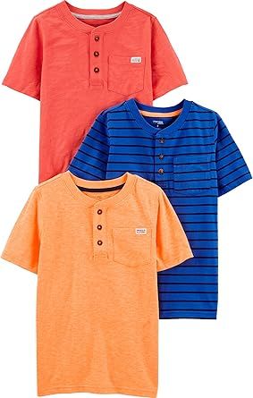 Simple Joys by Carter's Baby Boys' 3-Pack Short-Sleeve Tee Shirts