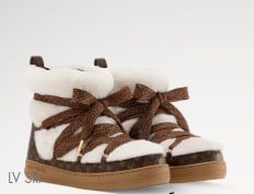 LV Cloud lace-up ankle boots
