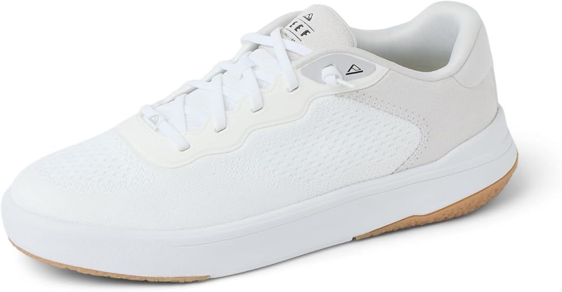 REEF Men's Shoreline Del Mar Shoe, Breathable Knit Upper, Lightweight & Flexible, Cushion Footbed, Elastic Laces