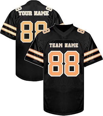 Custom Football Jerseys Personalized Shirt Stitched/Printed Name Number Fans Gift for Men Women Youth Boys