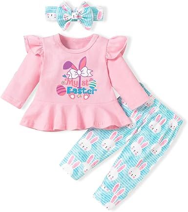 Aalizzwell Infant Baby Girls Christmas Outfit