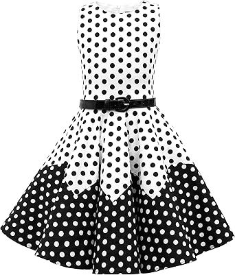 BlackButterfly Kids 'Audrey' Vintage 50's Girls Dress