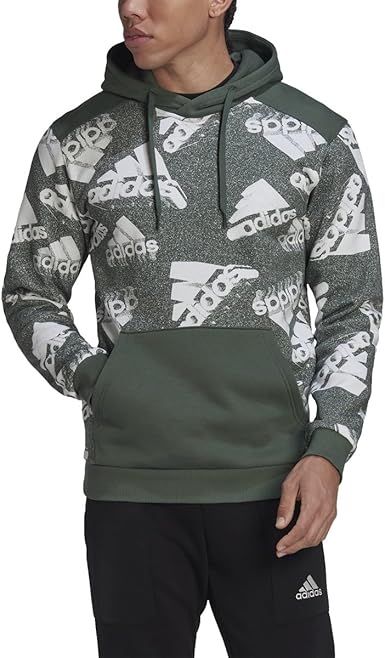 adidas mens Essentials Brandlove Q3 Hoodie