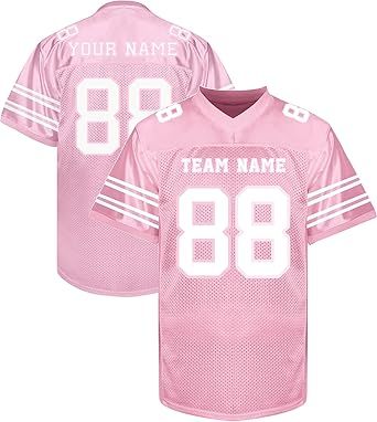 Custom Football Jerseys Personalized Shirt Stitched/Printed Name Number Fans Gift for Men Women Youth Boys